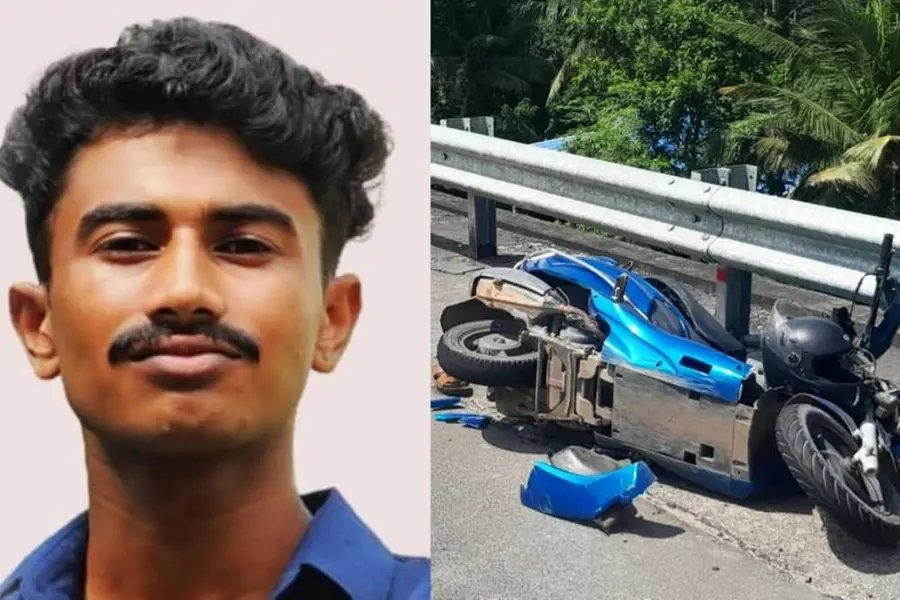 തിരുവനന്തപുരത്ത് നിയന്ത്രണംവിട്ട സ്കൂട്ടര് ലോറിയിലിടിച്ച് ഐ.ടി.ഐ വിദ്യാർഥിക്ക് ദാരുണാന്ത്യം