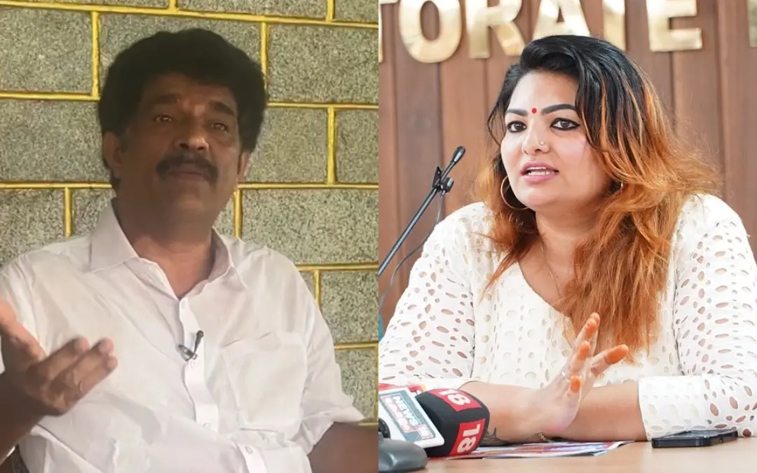സജി നന്ത്യാട്ട്, സാന്ദ്രാ തോമസ് | Photo: Mathrubhumi, Facebook/ Sandra Thomas