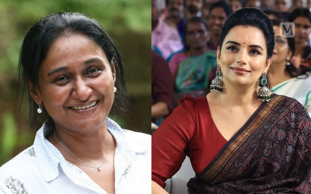 കുക്കു പരമേശ്വരൻ, ശ്വേതാ മേനോൻ | ഫോട്ടോ: എൻ.എം. പ്രദീപ് \ മാതൃഭൂമി, Facebook