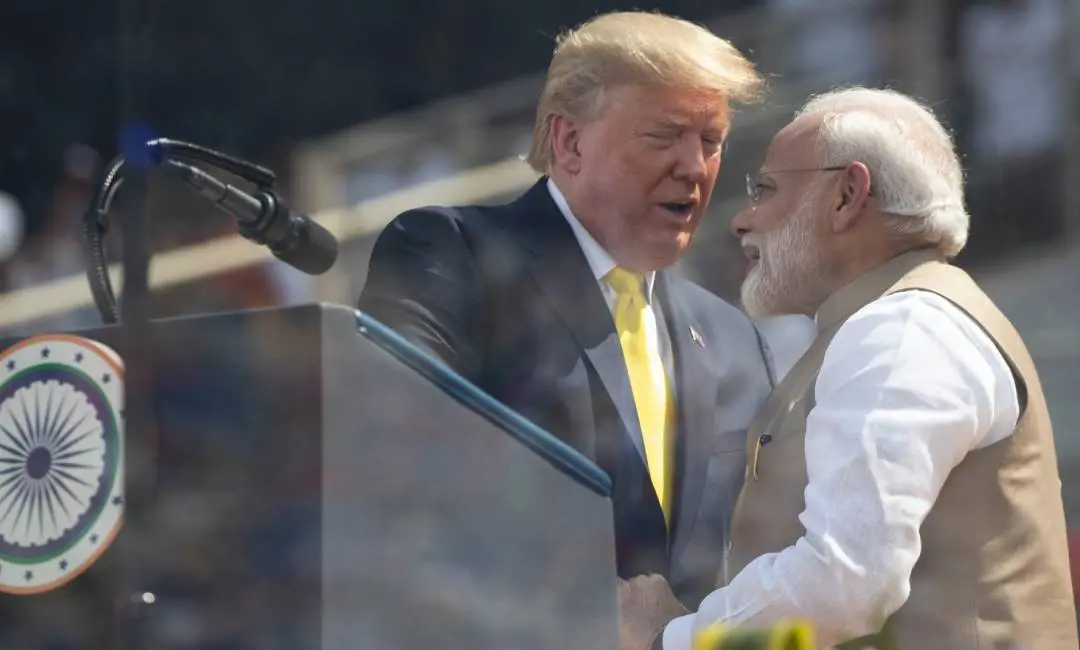 ഡൊണാൾഡ് ട്രംപ്, നരേന്ദ്ര മോദി| Photo: AP