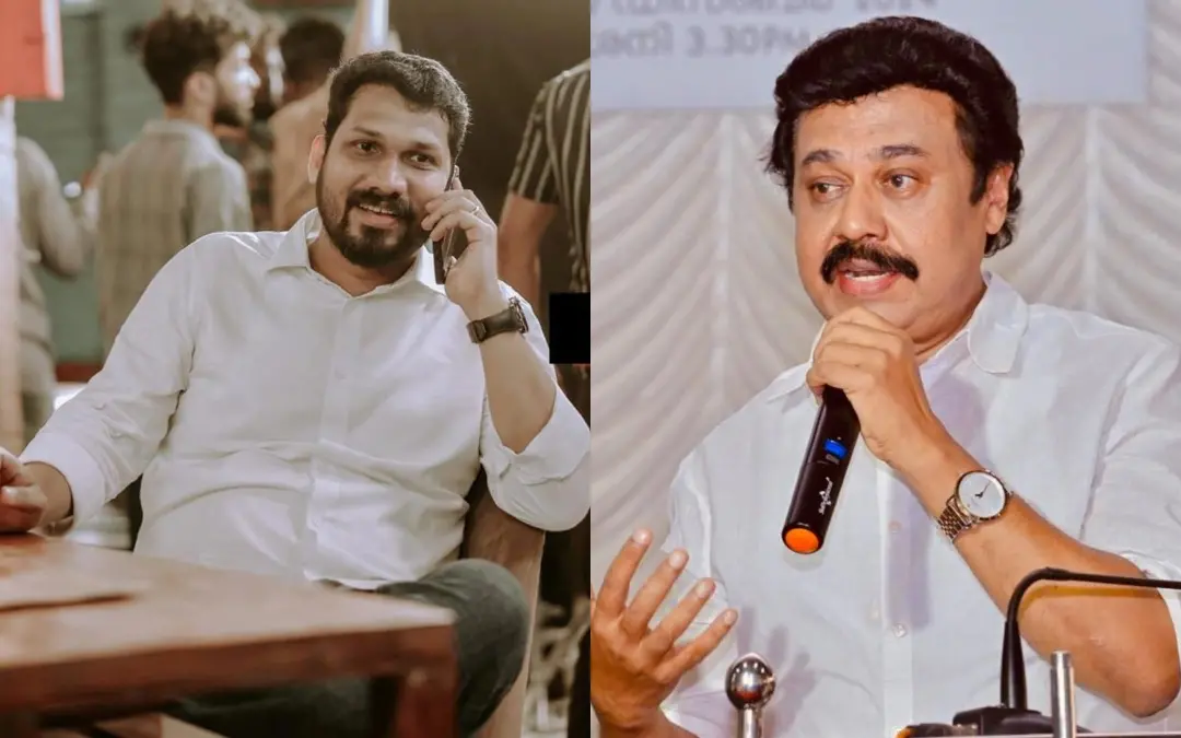 ലിസ്റ്റിന് സ്റ്റീഫന്, വിനയന് | Photo: Facebook/ Listen Stephan, Vinayan Tg