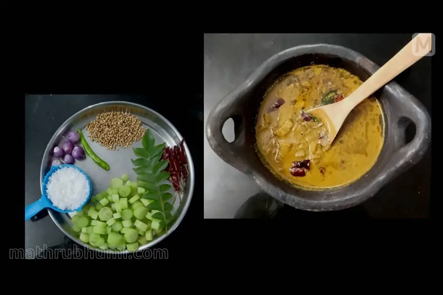 മഴ പെയ്തതോടെ ശീമ ചേമ്പിൽ തൈകൾ നിറഞ്ഞോ? വറുത്തരച്ച താള് പുളിങ്കറി തയ്യാറാക്കാം