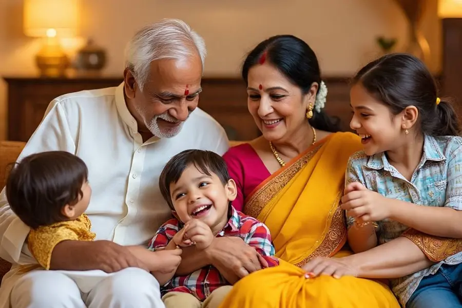 മക്കള്ക്ക് മുത്തച്ഛന്റേയും മുത്തശ്ശിയുടേയും സ്നേഹം വേണോ?; ഒരു മാസം 11000 രൂപ നല്കണം