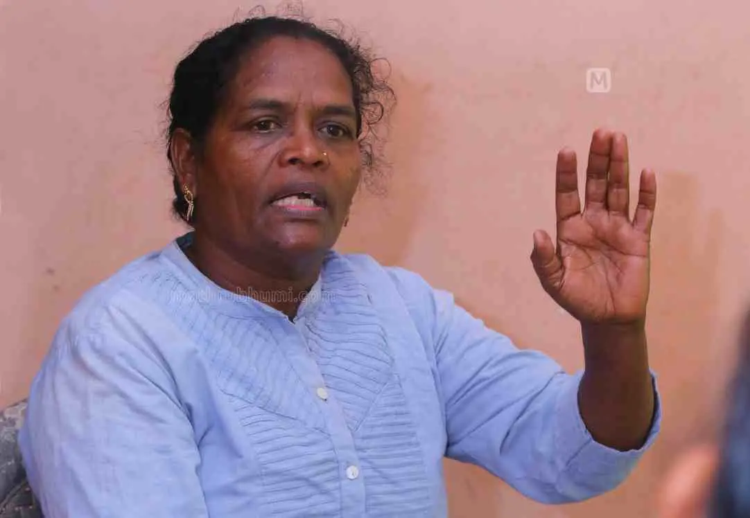 സി.കെ.ജാനു |ഫോട്ടോ:മാതൃഭൂമി