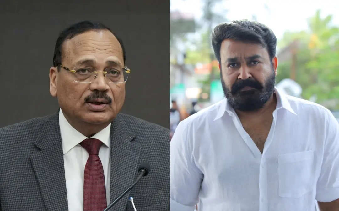 ജസ്റ്റിസ് സൂര്യകാന്ത്, മോഹന്ലാല് ലൂസിഫര് സിനിമയില് | Photo: PTI, Special Arrangement