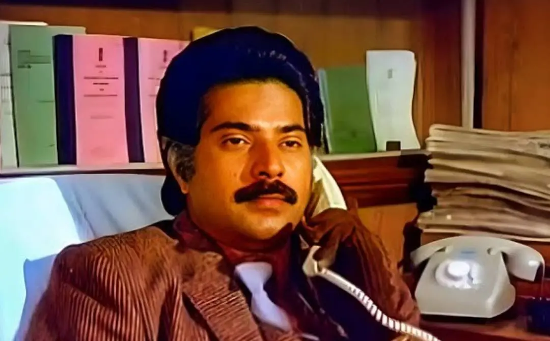 ന്യൂഡൽഹി എന്ന ചിത്രത്തിൽ മമ്മൂട്ടി | സ്ക്രീൻ​ഗ്രാബ്