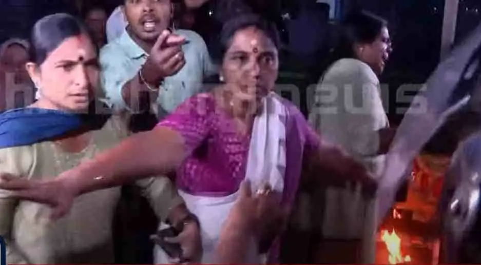 യൂത്ത് കോണ്ഗ്രസ് പ്രതിഷേധ മാര്ച്ചില്നിന്ന്