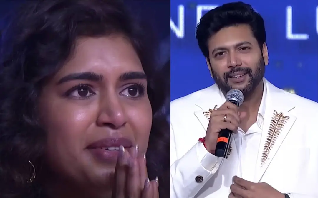കെനീഷ ഫ്രാൻസിസ്, രവി മോഹൻ | സ്ക്രീൻഗ്രാബ്