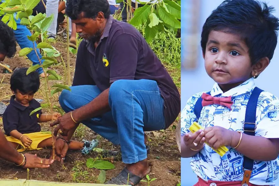 ജീവിതകാലം മുഴുവൻ അവൾ പുറന്തള്ളുന്ന കാർബൺ ഇല്ലാതാക്കപ്പെടും; ലോകത്തിലെ ആദ്യ കാർബൺ ന്യൂട്രൽ ബേബി