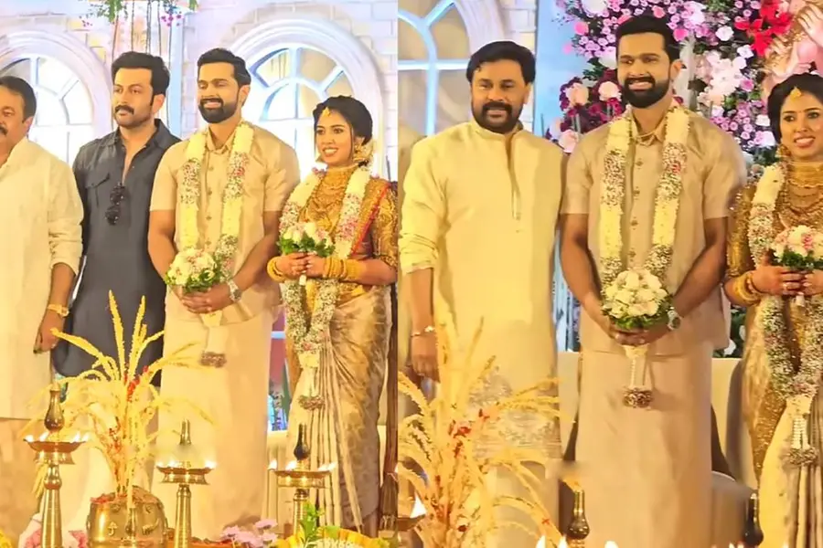 നടൻ രാമുവിന്റെ മകൾ വിവാഹിതയായി, ശ്രദ്ധാകേന്ദ്രങ്ങളായി പൃഥ്വിരാജും ദിലീപും