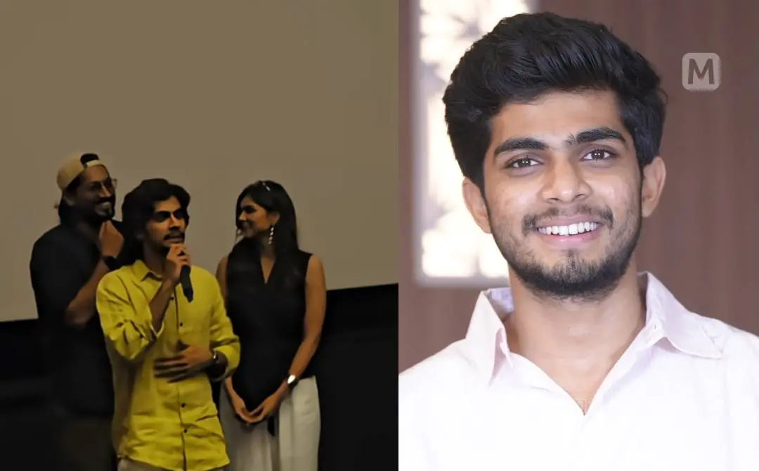നസ്ലിൻ | ഫോട്ടോ: സ്ക്രീൻ​ഗ്രാബ്, ജെയ്‌വിന്‍ ടി. സേവ്യര്‍ \ മാതൃഭൂമി
