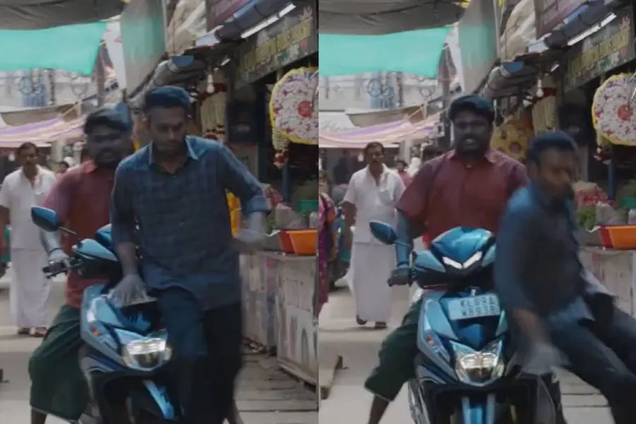 'തലവര' ഷൂട്ടിംഗ് സമയത്ത് അപകടം, തലനാരിഴയ്ക്ക് രക്ഷപ്പെട്ട് അർജുൻ അശോകൻ; വീഡിയോ