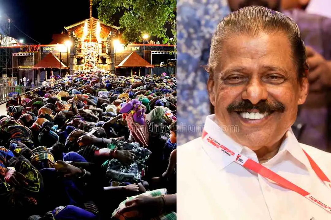 ശബരിമല, എം.വി.ഗോവിന്ദന് |ഫോട്ടോ:മാതൃഭൂമി