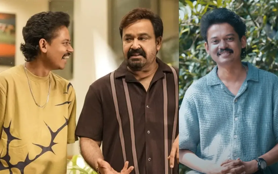 മോഹന്ലാലും സംഗീത് പ്രതാപും 'ഹൃദയപൂര്വ്വം' ലൊക്കേഷനില്, സംഗീത് പ്രതാപ് | Photo: Instagram/ Sangeeth Prathap, YouTube/ Aashirvad Cinemas