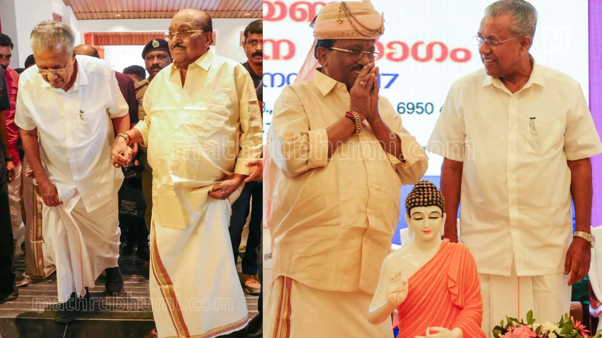 ഗുരുവിനെ പകർത്തിയ നേതാവാണ് വെള്ളാപ്പള്ളി, പുതുതലമുറയ്ക്ക്‌ വഴികാട്ടി- മുഖ്യമന്ത്രി