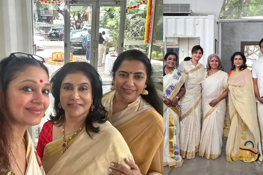 കേരളീയ വേഷത്തിൽ ഓണമാഘോഷിച്ച് താരങ്ങള്; ഒപ്പം മണിരത്നവും റഹ്മാനും, ചിത്രങ്ങള് പുറത്ത്