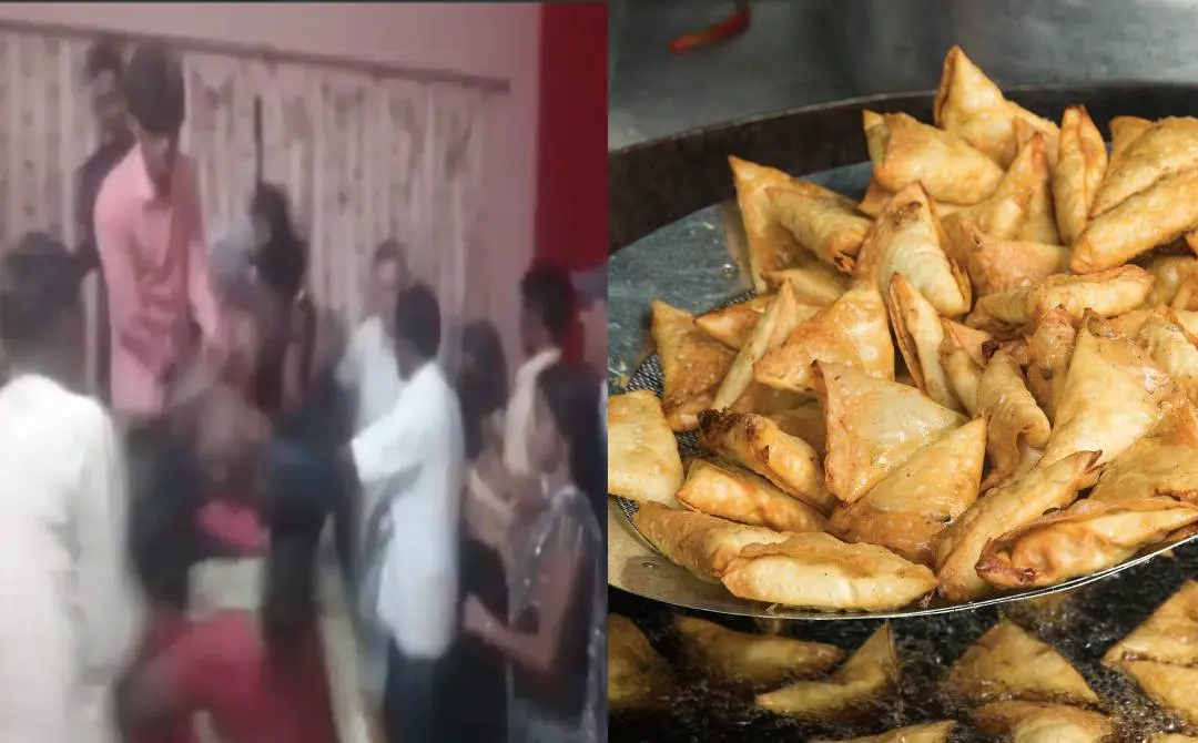 സംഘര്ഷത്തിന്റെ ദൃശ്യം(ഇടത്ത്) പ്രതീകാത്മക ചിത്രം(വലത്ത്) | Photo: x.com/pawanks1997 & Mathrubhumi