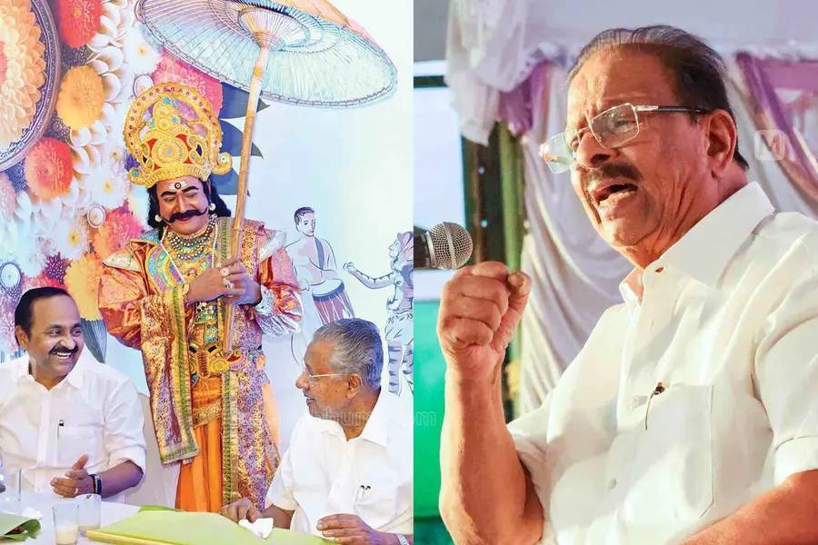 'മോശമായിപ്പോയി'; മുഖ്യമന്ത്രിക്കൊപ്പം ഓണസദ്യ കഴിച്ച സതീശനെതിരെ കെ. സുധാകരന്‍
