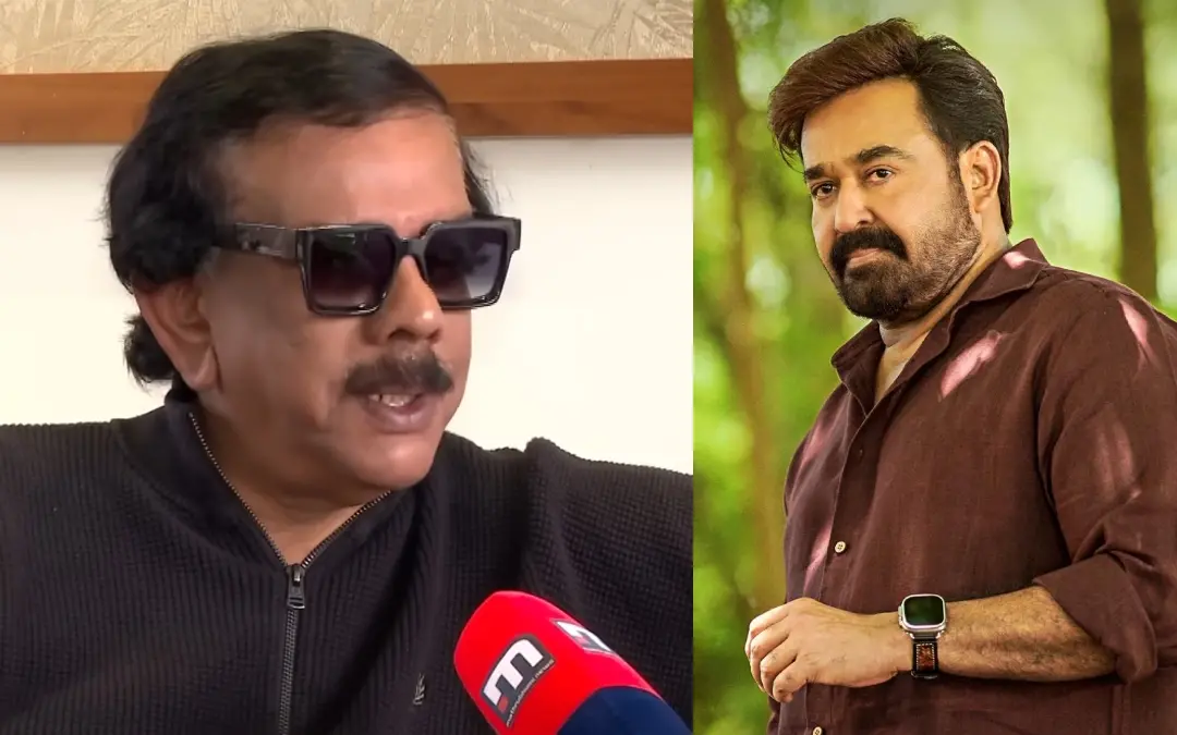 പ്രിയദര്ശന്, മോഹന്ലാല് | Photo: Screen grab/ YouTube: Mathrubhumi News, Facebook/ Aashirvad Cinemas
