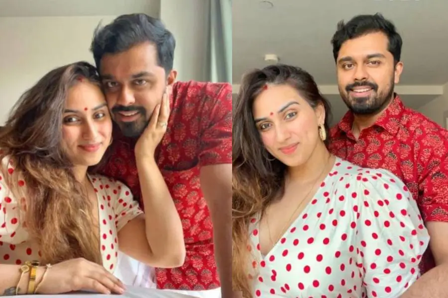 മാഞ്ചസ്റ്ററില് ഭര്ത്താവിനൊപ്പം ഓണാഘോഷം; ചുവപ്പ് പോള്ക്കാ ഡോട്ട് ഔട്ട്ഫിറ്റില് സുന്ദരിയായി മാളവിക
