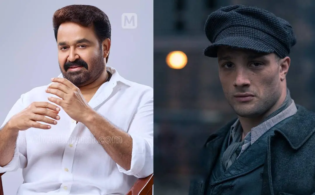 മോഹൻലാൽ, കോസ്മോ ജാർവിസ് | ഫോട്ടോ: എൻ.എം. പ്രദീപ്\മാതൃഭൂമി, www.instagram.com/cosmo.jarvis/