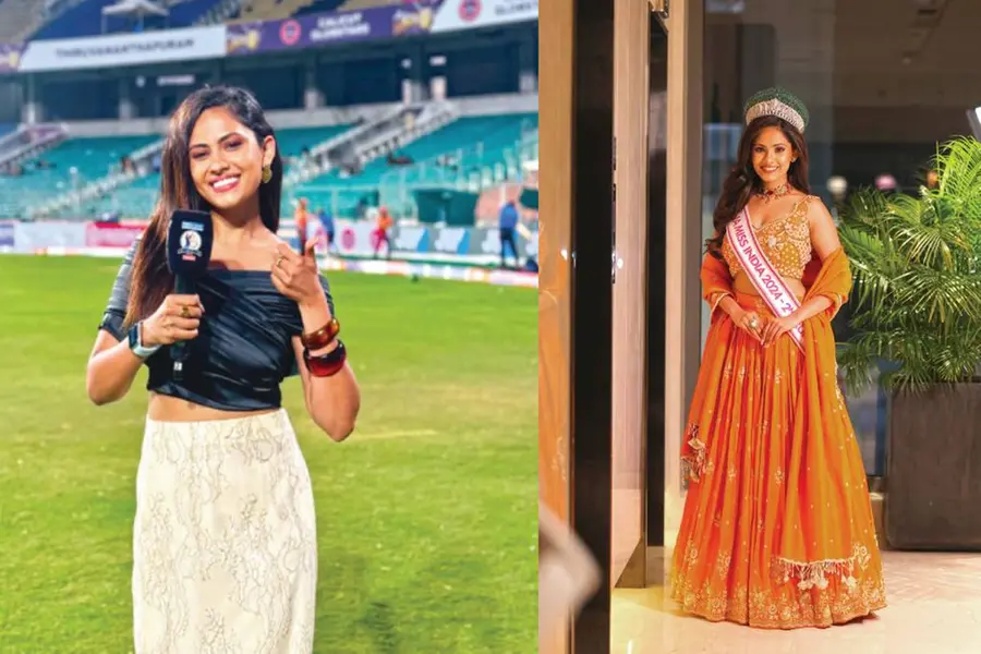 ‘കളിപറഞ്ഞ്’ മിസ് ഇന്ത്യ, കെസിഎലിൽ ആയുഷി ധൊലാക്കിയയുടെ കമന്ററി കണ്ടത് ലക്ഷക്കണക്കിന് പേർ