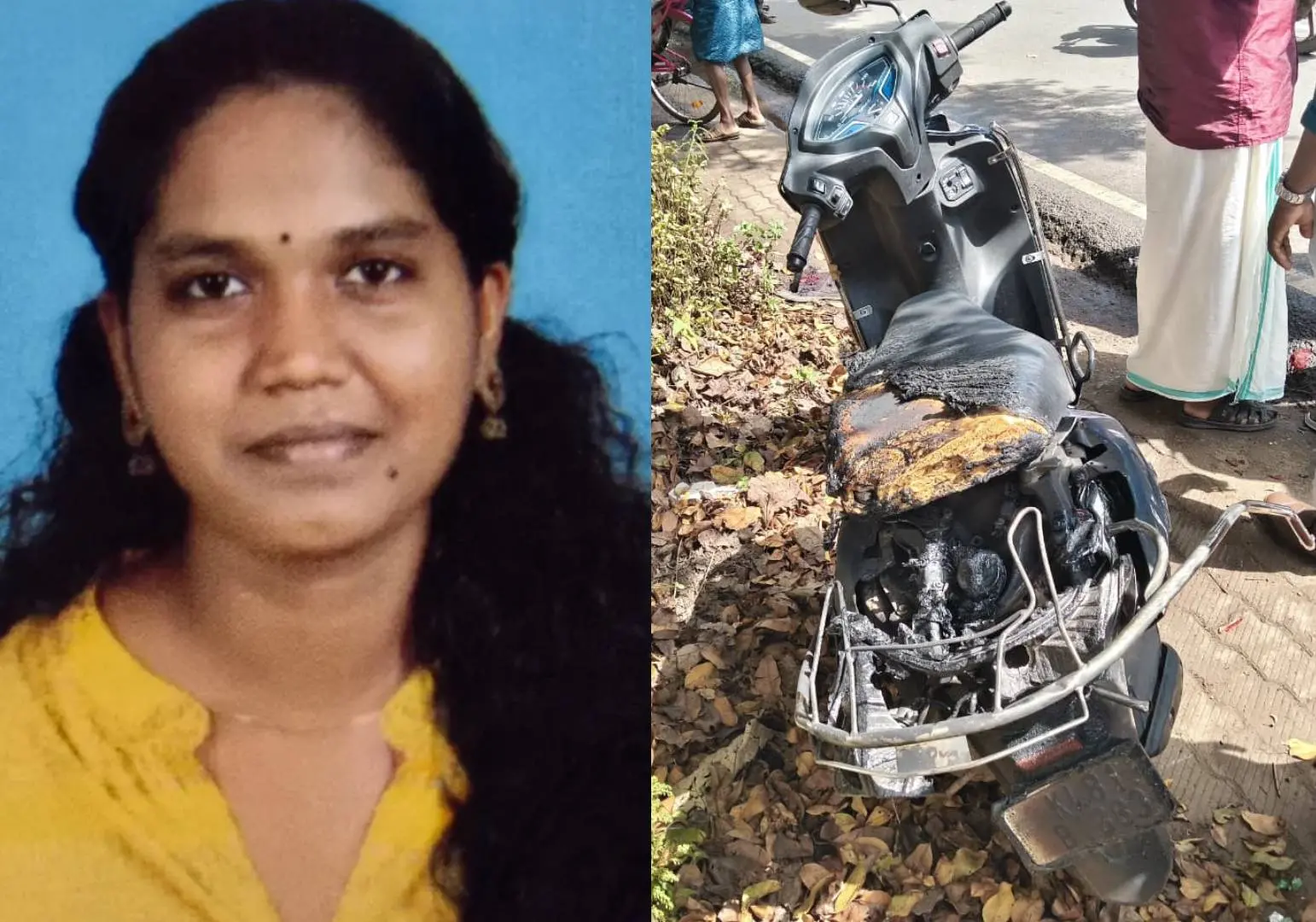 അഞ്ജന, സ്കൂട്ടർ