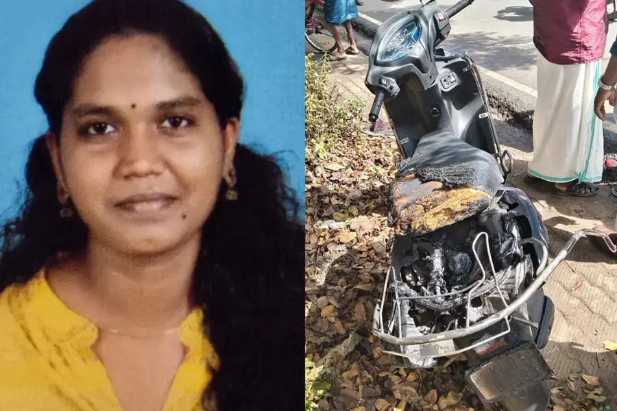 കൊല്ലത്ത് സ്കൂട്ടർ ബസിലിടിച്ച് പ്രതിശ്രുതവധുവിന് ദാരുണാന്ത്യം; ബാങ്ക് ജോലി ലഭിച്ചത് കഴിഞ്ഞയാഴ്ച