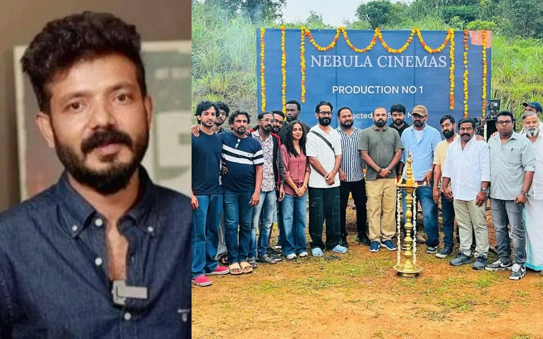 ശ്രീനാഥ് ഭാസി, ചിത്രത്തിന്റെ പൂജാ ചടങ്ങില്നിന്ന്