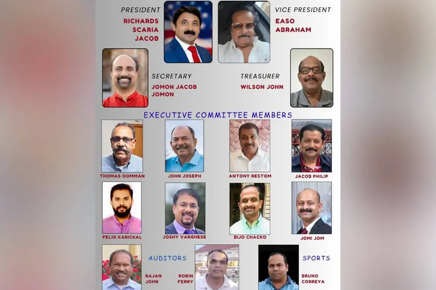 പാസഡീന മലയാളി അസോസിയേഷന് ശക്തമായ നവനേതൃത്വം