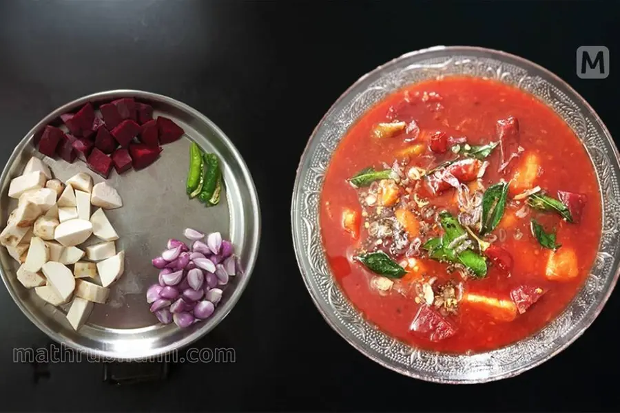 ചേമ്പ്-ബീറ്റ്റൂട്ട് മുളകൂഷ്യം പരീക്ഷിച്ചാലോ?