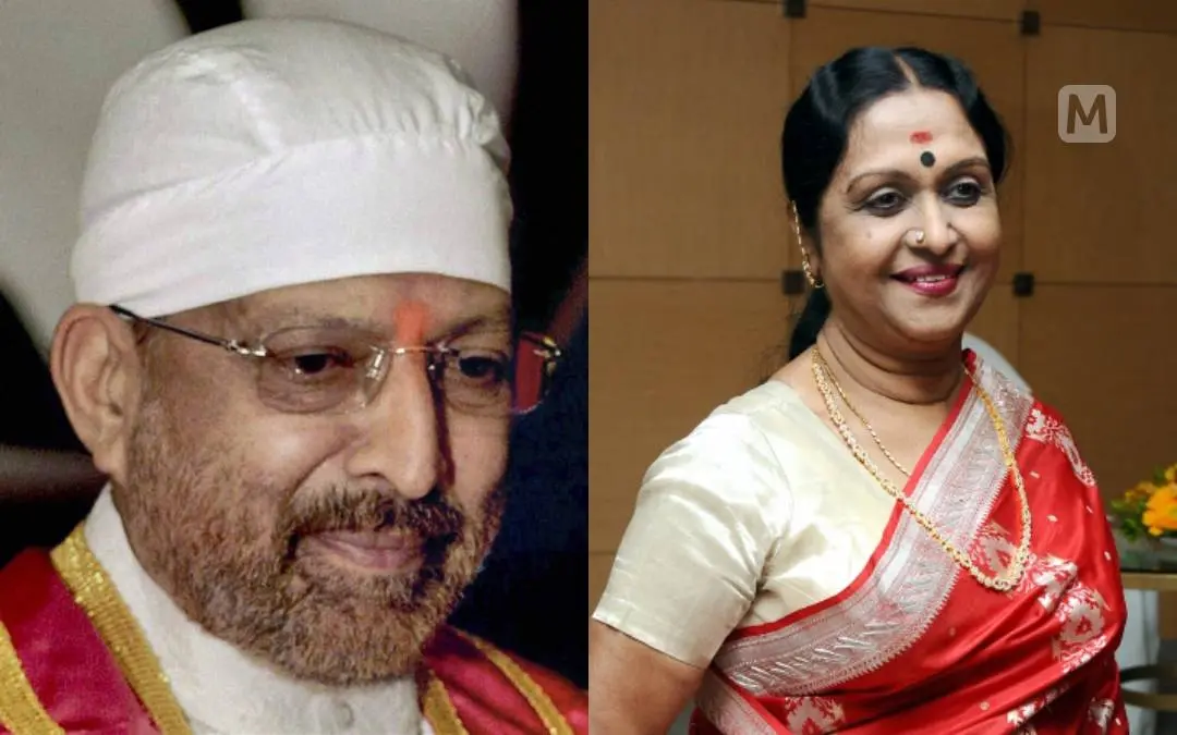 വിഷ്ണുവർധൻ, ബി. സരോജാ ദേവി | Photo: PTI, Mathrubhumi