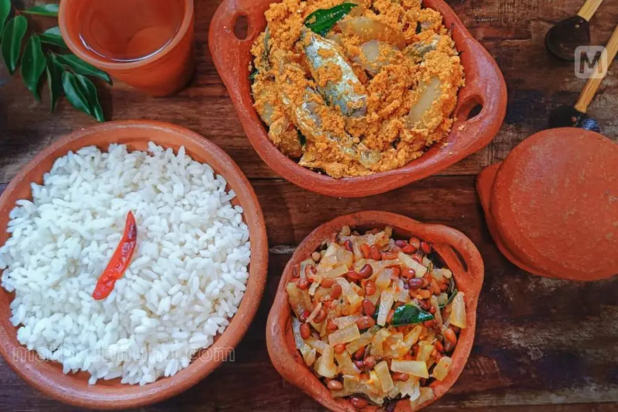 ഇതുണ്ടെങ്കിൽ ഒരു പറ ചോറുണ്ണും; അയലയും മാങ്ങയും വറ്റിച്ചതും ഒപ്പം കുമ്പളങ്ങ-വൻപയർ മെഴുക്കുപരട്ടിയും