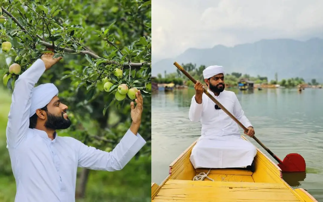 പി.ടി.മുഹമ്മദ് തന്റെ യാത്രയ്ക്കിടെ | Photo: Facebook/ PT Muhammed