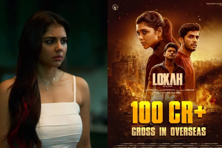 വിദേശ ബോക്സ് ഓഫീസില് 100 കോടി പിന്നിട്ട് 'ലോക', രണ്ടാമത്തെ മലയാള ചിത്രം; കുതിപ്പ് തുടരുന്നു