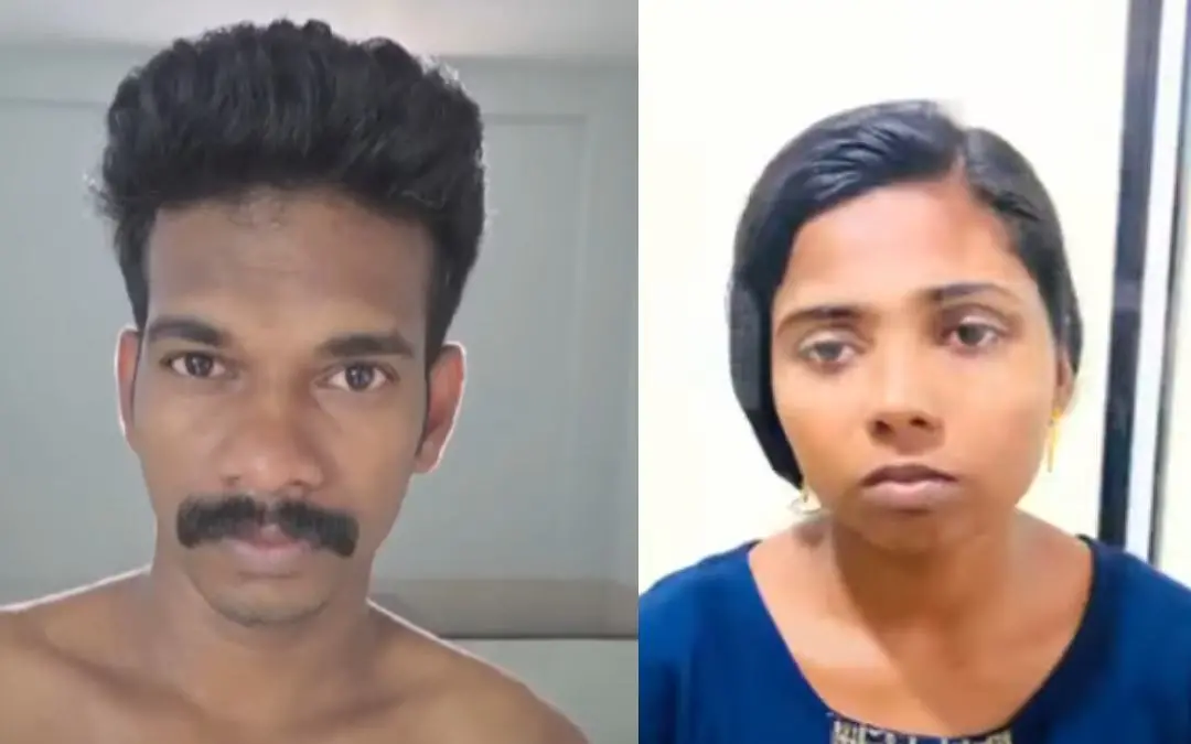 പിടിയിലായ ജയേഷ്, രശ്മി