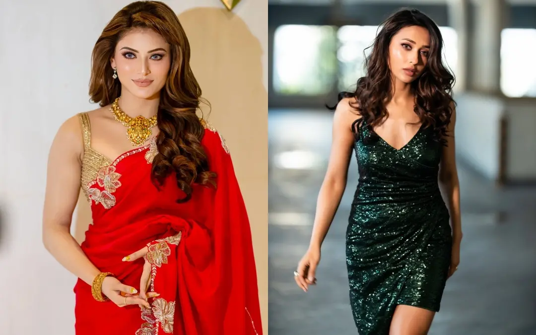 ഉര്വശി റൗട്ടേല, മിമി ചക്രവര്ത്തി | Photo: Instagram/ Urvashi Rautela, Mimi Chakraborty