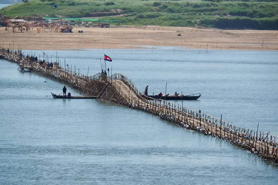 bamboo bridge