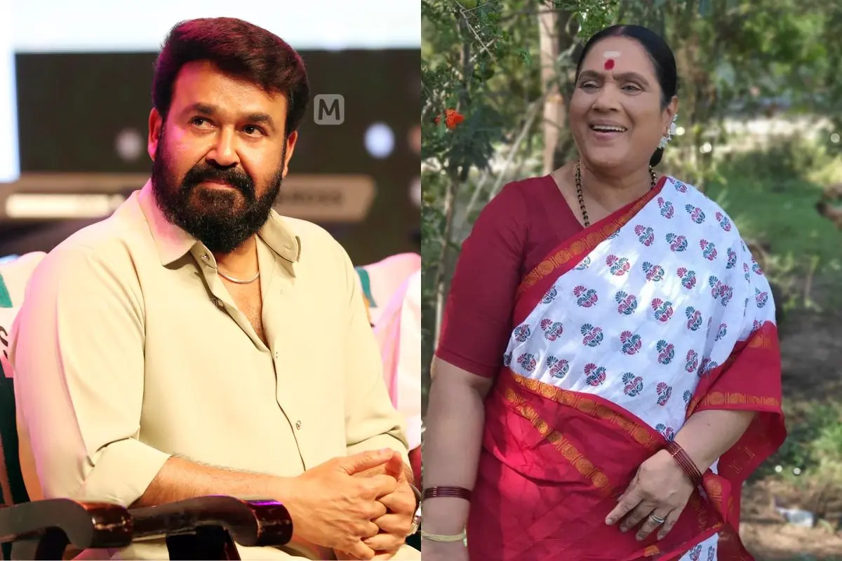 Mohanlal, Shanthi Williams | Photo: Instagram/williams.shanthi