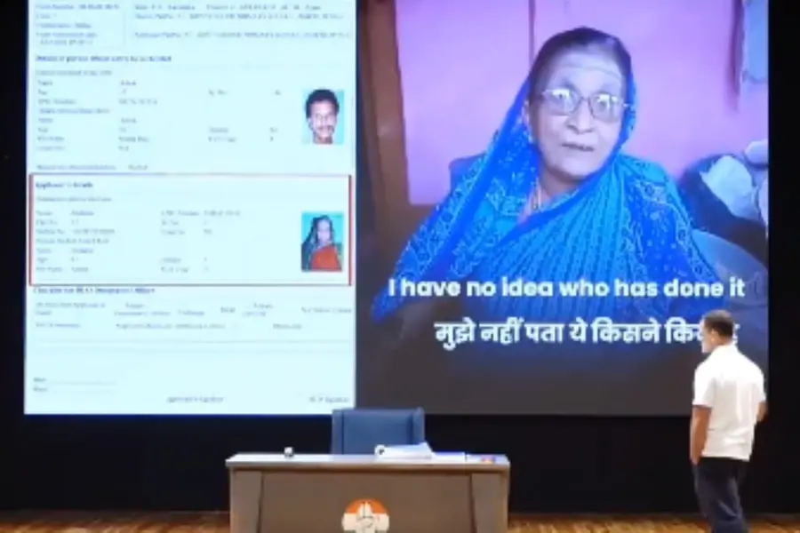 Rahul Gandhi press meet