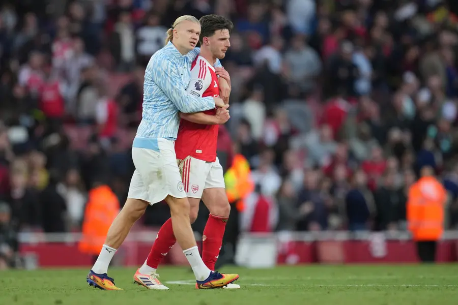 Arsenal hold Man City to 1-1 draw after Martinelli’s dramatic late equaliser