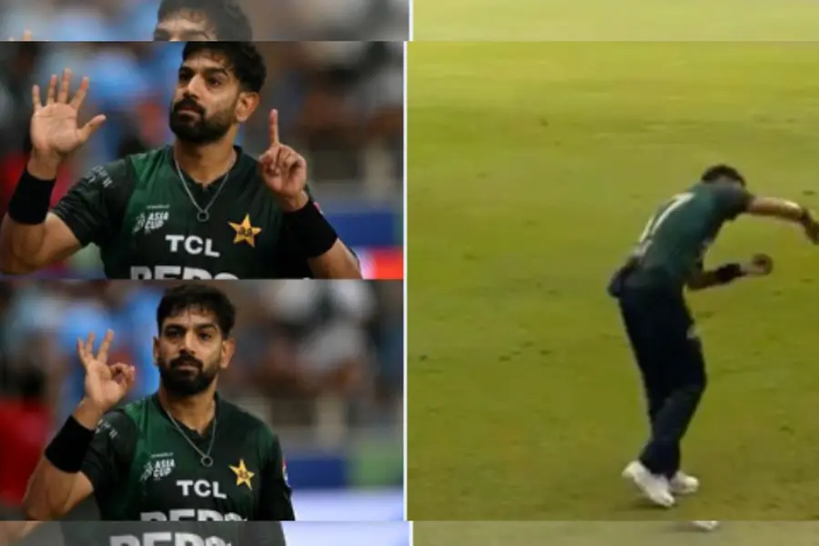 6-0 gesture: Haris Rauf stirs controversy by suggesting Pakistan downed Indian fighter jets | VIDEO