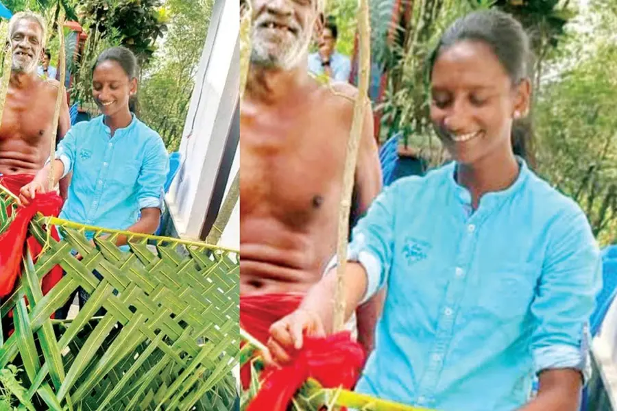 Carrying the flame: 27-year-old Kerala woman assists in cremations, standing strong by father’s side