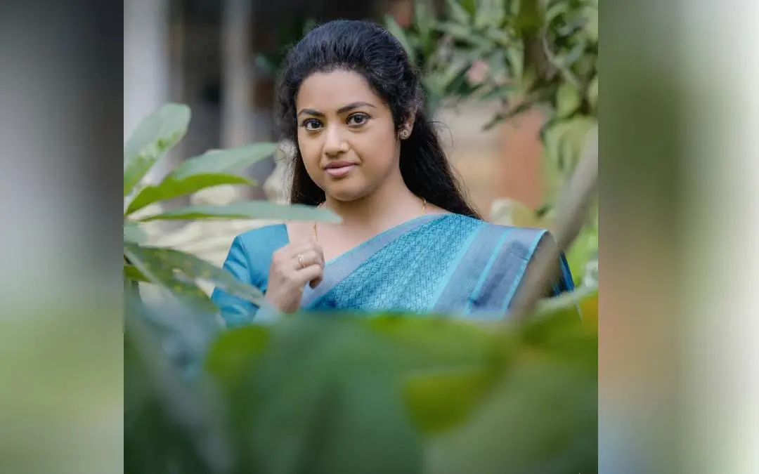 മീന| Photo: facebook.com/AashirvadCinemasOfficial