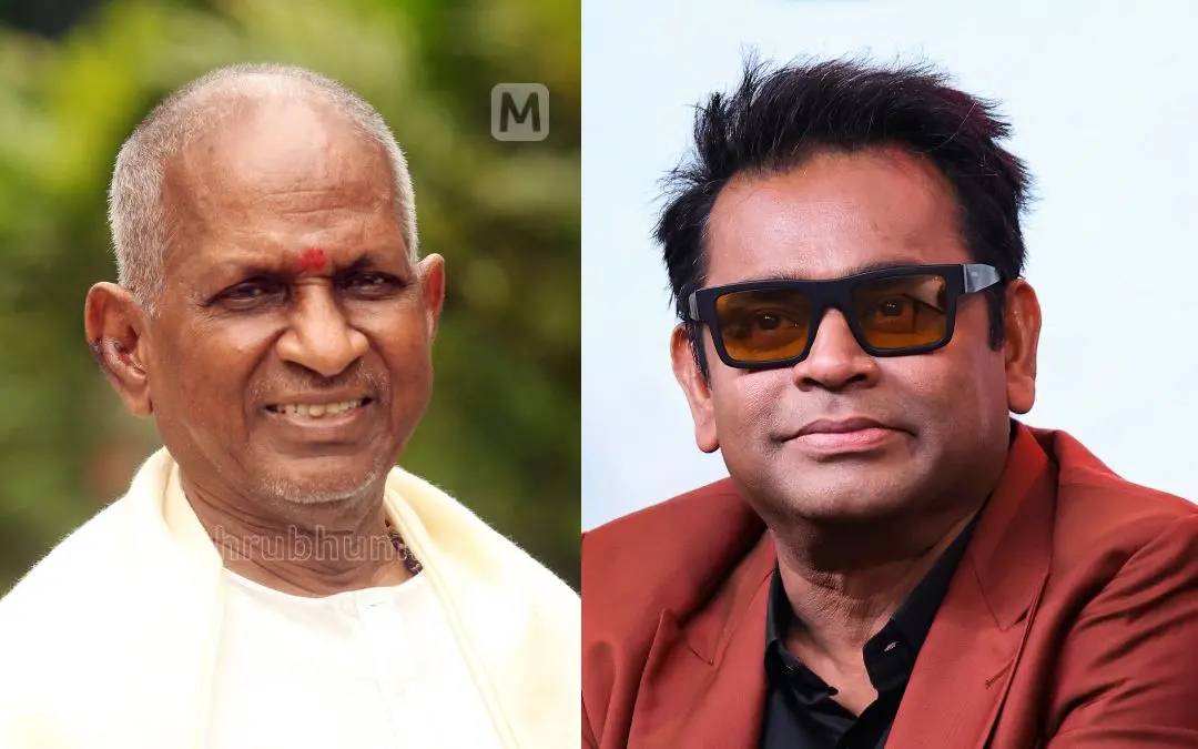 ഇളയരാജ, എ.ആർ. റഹ്മാൻ | ഫോട്ടോ: വി. രമേഷ്‌\ മാതൃഭൂമി, PTI
