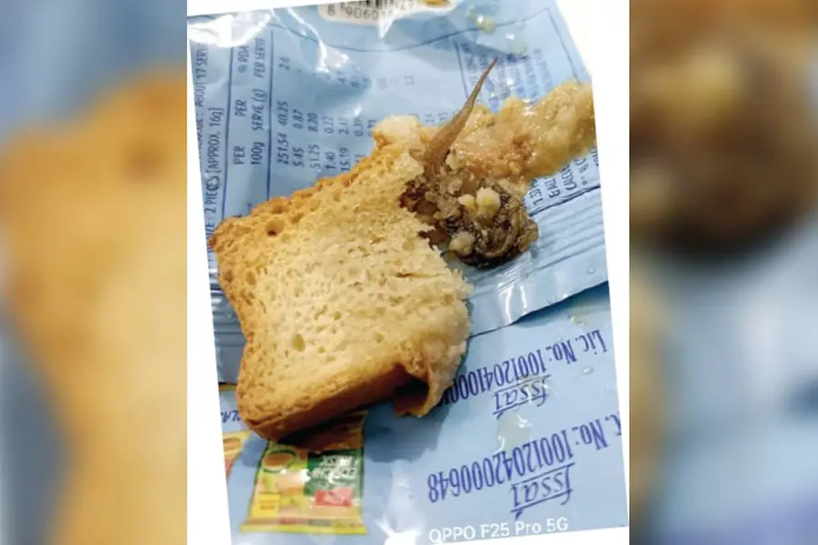 ബേക്കറിയിൽനിന്ന്‌ വാങ്ങിയ റെസ്‌കിൽ ചത്തപല്ലി; ഉപഭോക്തൃകോടതിയെ സമീപിച്ച് 80കാരിയും മകളും