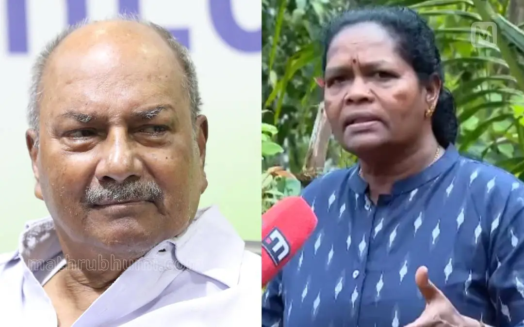 എ.കെ. ആന്റണി, സി.കെ. ജാനു | Photo: Mathrubhumi