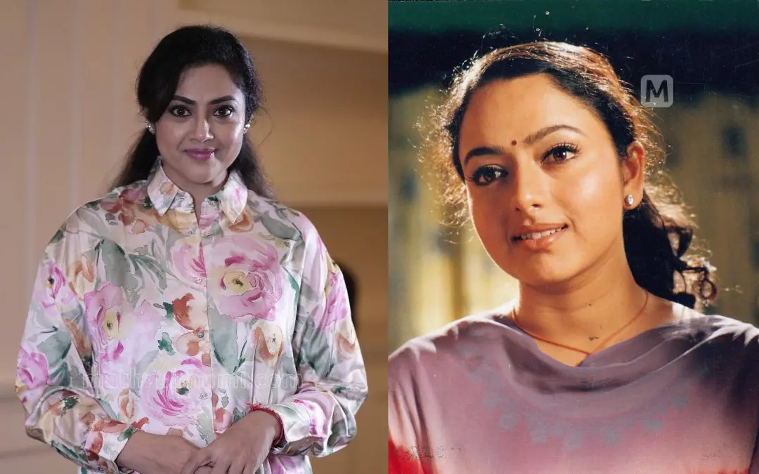 മീന, സൗന്ദര്യ | ഫോട്ടോ: ആർക്കൈവ്സ്, വി.പി. പ്രവീൺകുമാർ \ മാതൃഭൂമി