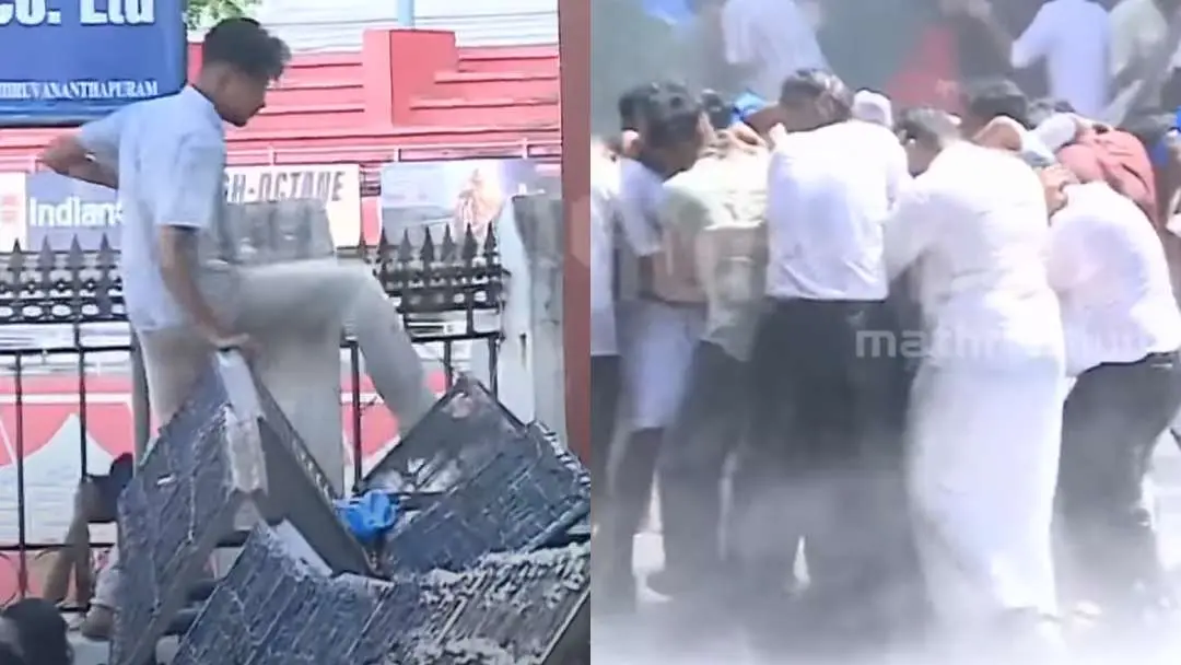 Photo: Screengrab/ Mathrubhumi News