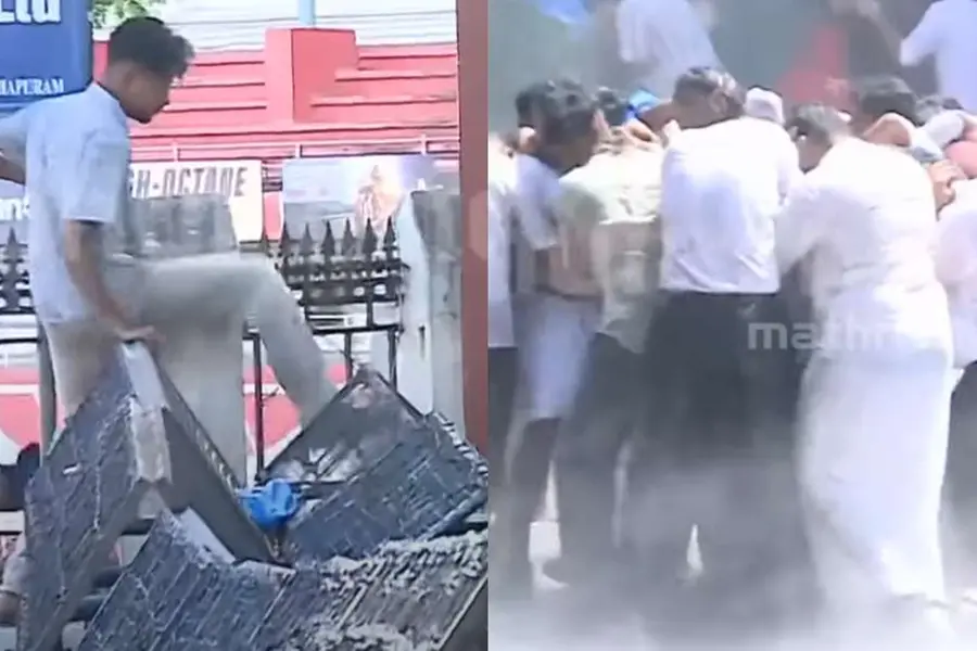 തലസ്ഥാനം സംഘർഷഭരിതം, പോലീസ് അതിക്രമത്തിൽ KSU മാർച്ച്; അസഭ്യവർഷം, പോലീസിനു നേരെ കല്ലേറ്